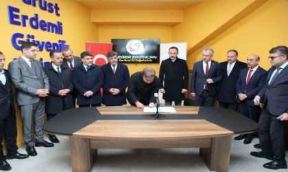 Değer Erzincan Projesi Merkez Ofisinin açılışı ve protokol imza töreni yapıldı