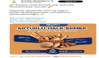 DEMli Artuklu Belediyesinin yerine getirmediği halk ekmek vaadine tepki