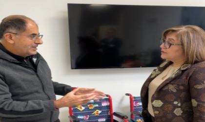 Depremzede engelli basketbolcudan protez tamiri için Fatma Şahine teşekkür