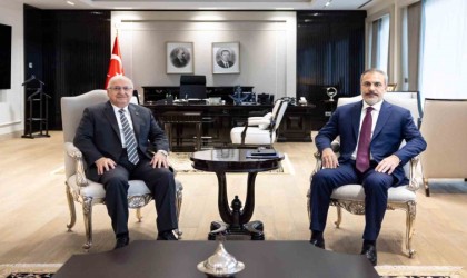 Dışişleri Bakanı Fidan, Milli Savunma Bakanı Güler ile bir araya geldi