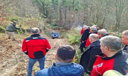 Doğada off-road ve trekking etkinliği