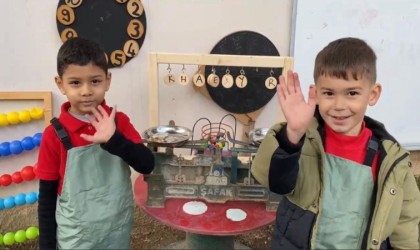 Duvarsız sınıflar projesiyle öğrenciler hem eğleniyor hem öğreniyor