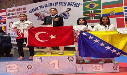 Düzceli sporcu Leyla Özkan Balkan ikincisi oldu