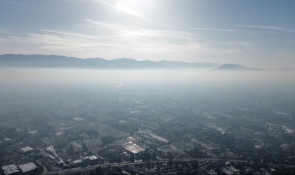 Düzceye sis çöktü