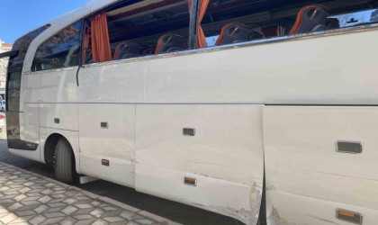 Elazığda alkollü şahıs kaçırdığı yolcu otobüsüyle dehşet saçtı