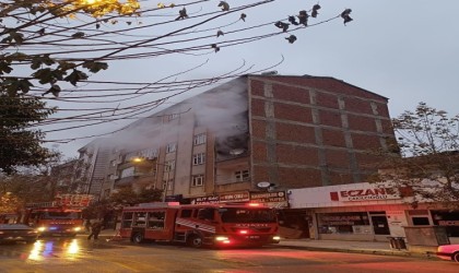 Elazığda ev yangını