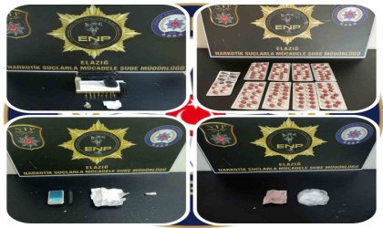 Elazığda sokak satıcılarına operasyon: 4 tutuklama