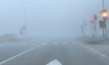 Ereğlide sis etkili oluyor