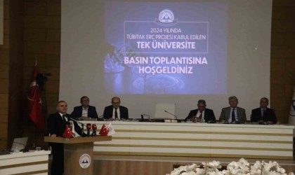 ERÜde büyük başarı: ERCden 2024 yılında ödül alan tek üniversite oldu