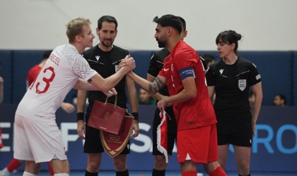 Futsal A Millî Takımı 2026 Avrupa Şampiyonası ilk maçı için ETÜde parkeye çıktı