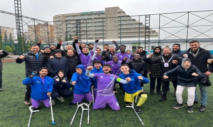 Gebze Ampute ekibi 2024ü galip bitirdi