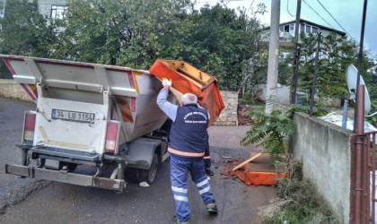Gebzede bu yıl tonlarca atık toplandı
