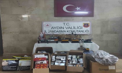 Germencikte bandrolsüz tütün ele geçirildi