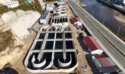 Giresunda kendi elektriğini üretecek Atık Su Arıtma Tesisinde test aşamasına geçildi