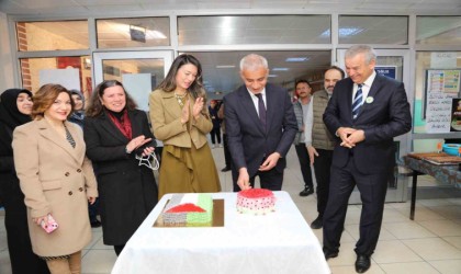 Gölbaşınde Filistin için yardım sergisi düzenlendi