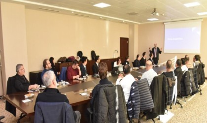 GSOda Gaziantep Triko Kümesi üyelerine B2B görüşme eğitimi verildi