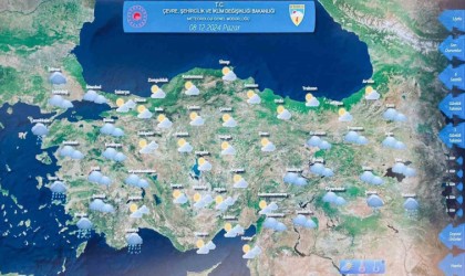 Hafta sonu yurdun batı kesimlerinde yağış bekleniyor