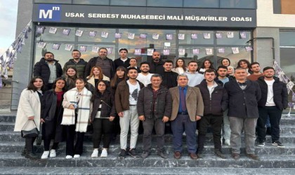 Hisarcık MYOdan Uşak Serbest Muhasebeci Mali Müşavirler Odasına teknik gezi