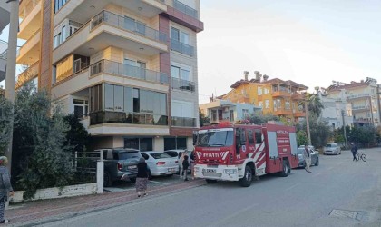 İkamette çıkan yangına ilk müdahaleyi vatandaşlar yaptı
