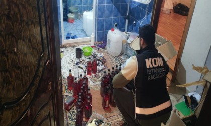 İstanbulda sahte içki operasyonu: 1 gözaltı