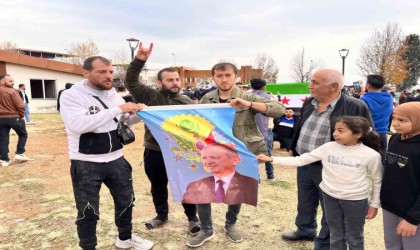 Kahramanmaraşta binlerce Suriyeli kutlamalara katıldı