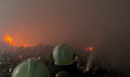 Kahramanmaraşta iş yeri yangını