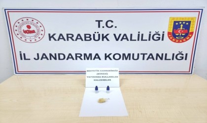 Karabükte uyuşturucu operasyonu: 1 gözaltı