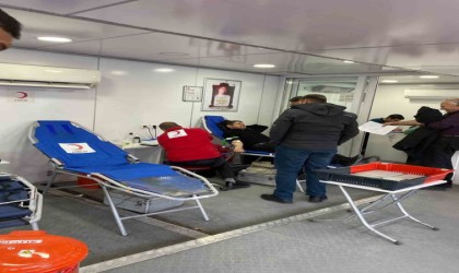 Karapınarda kan bağışı kampanyası