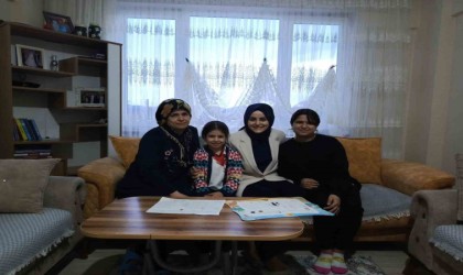 Kaymakam Kılıç evlere konuk oldu