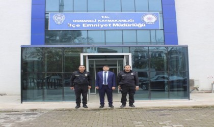 Kaymakam Kılıçtan iki emniyet birimine ziyaret