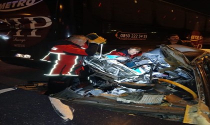 Kayseride feci kaza: 2 ölü, 6 yaralı