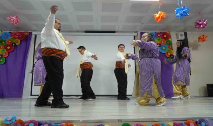 Kırıkkalede engelli bireyler performanslarıyla göz doldurdu