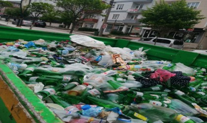 Körfezde 45 ton cam geri dönüşüme kazandırıldı