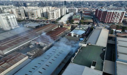 Küçükçekmecede korkutan yangın