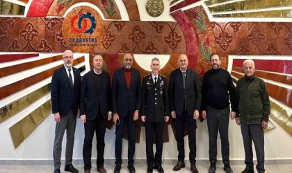 Kütahya İl Jandarma Komutanı Vedat Kültürden 30 Ağustos OSBye ziyaret