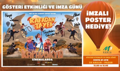 M1 Konya AVMde Rafadan Tayfa rüzgarı