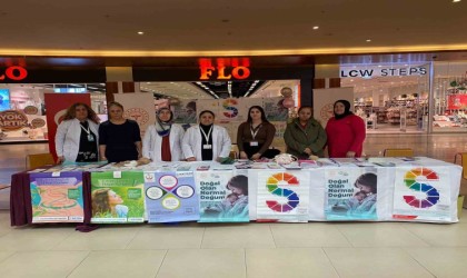 MalatyaPark AVMde gebelik ve doğum bilgilendirme standı kuruldu