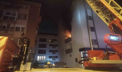 Maltepede korkutan yangın