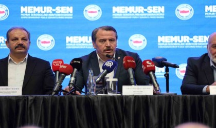 Memur-Sen Başkanı Yalçın: “Artık enflasyon değil, refah konuşulsun istiyoruz”