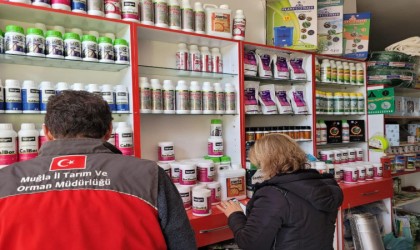 Menteşede gübre ve ilaç bayilerine denetim