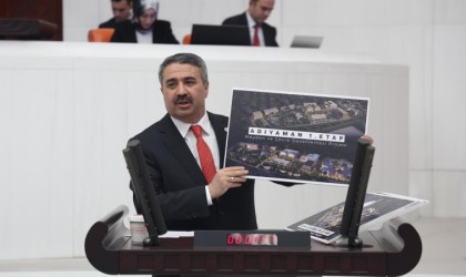 Milletvekili Alkayış, Adıyamanda yapılan yatırımları meclis kürsüsünde dile getirdi