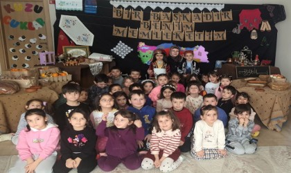 Minik öğrenciler Yerli Malı Haftasını coşkuyla kutladı