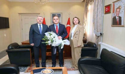 Moldova Ankara Büyükelçisi Vali Akbıyıkı ziyaret etti