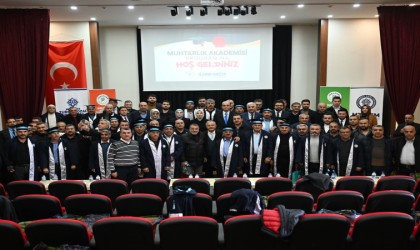 Muhtarlık akademisi sona erdi