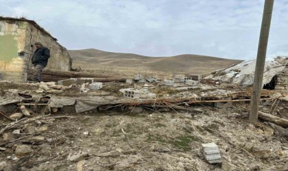 Muşta ahır çöktü: 30 küçükbaş hayvan telef oldu