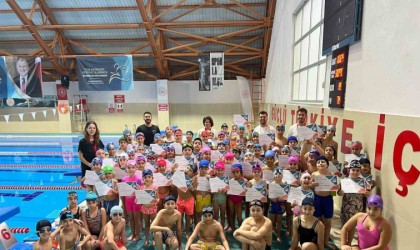 Nazillide eğitimlerini tamamlayan minikler sertifikalarına kavuştu