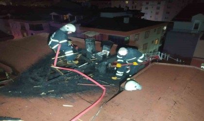 Ordu itfaiyesinden hızlı müdahale