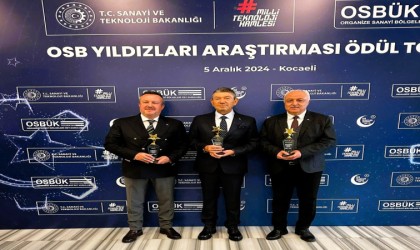 OSBnin Yıldızları Araştırmasından Denizli OSBye ödül