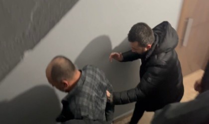 (Özel) Katil zanlısı ekipleri peşine taktı, çatıda nefes kesen operasyonla yakalandı
