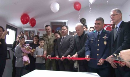 (ÖZEL) Şehit Tunahan Yavuz Kütüphanesi törenle açıldı